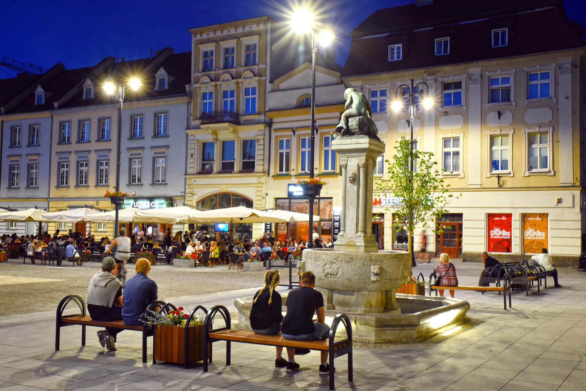 Bydgoszcz | Old market square | Fountain