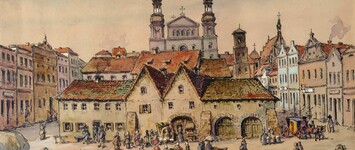 August Wolff | Stary Rynek w Bydgoszczy | Muzeum Okręgowe im. Leona Wyczółkowskiego w Bydgoszczy